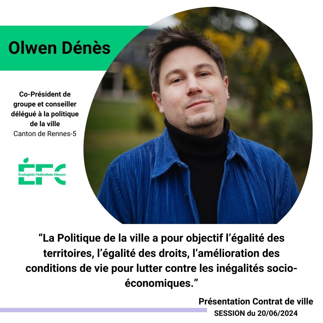 La politique de la Ville et les contrats de ville – Olwen Dénès