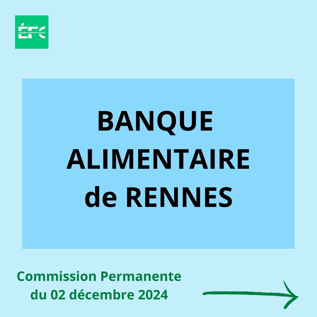 Banque alimentaire de Rennes – Caroline Roger-Moigneu – Commission Permanente du 06/12/2024