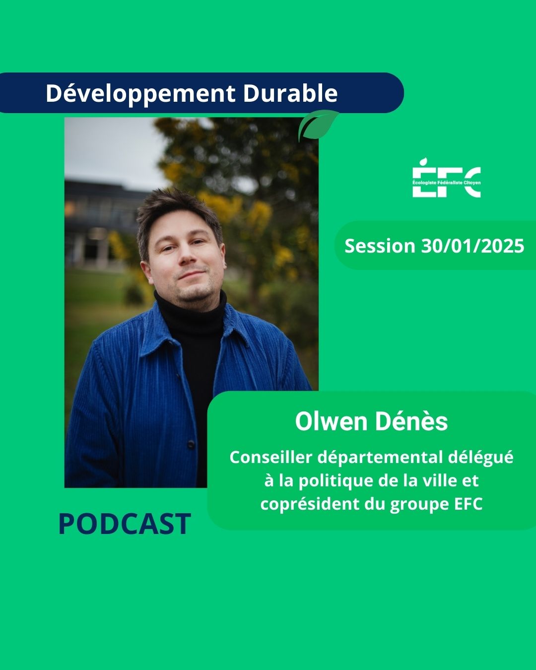 Intervention d’Olwen Dénès – Développement Durable – Session janvier 2025