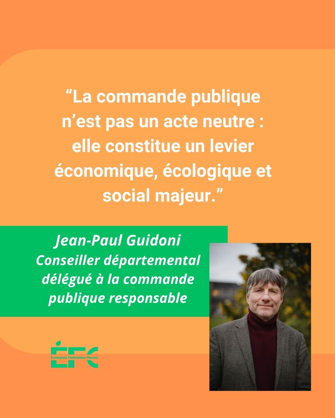 Audition de Jean-Paul Guidoni par la commission sénatoriale sur la commande publique