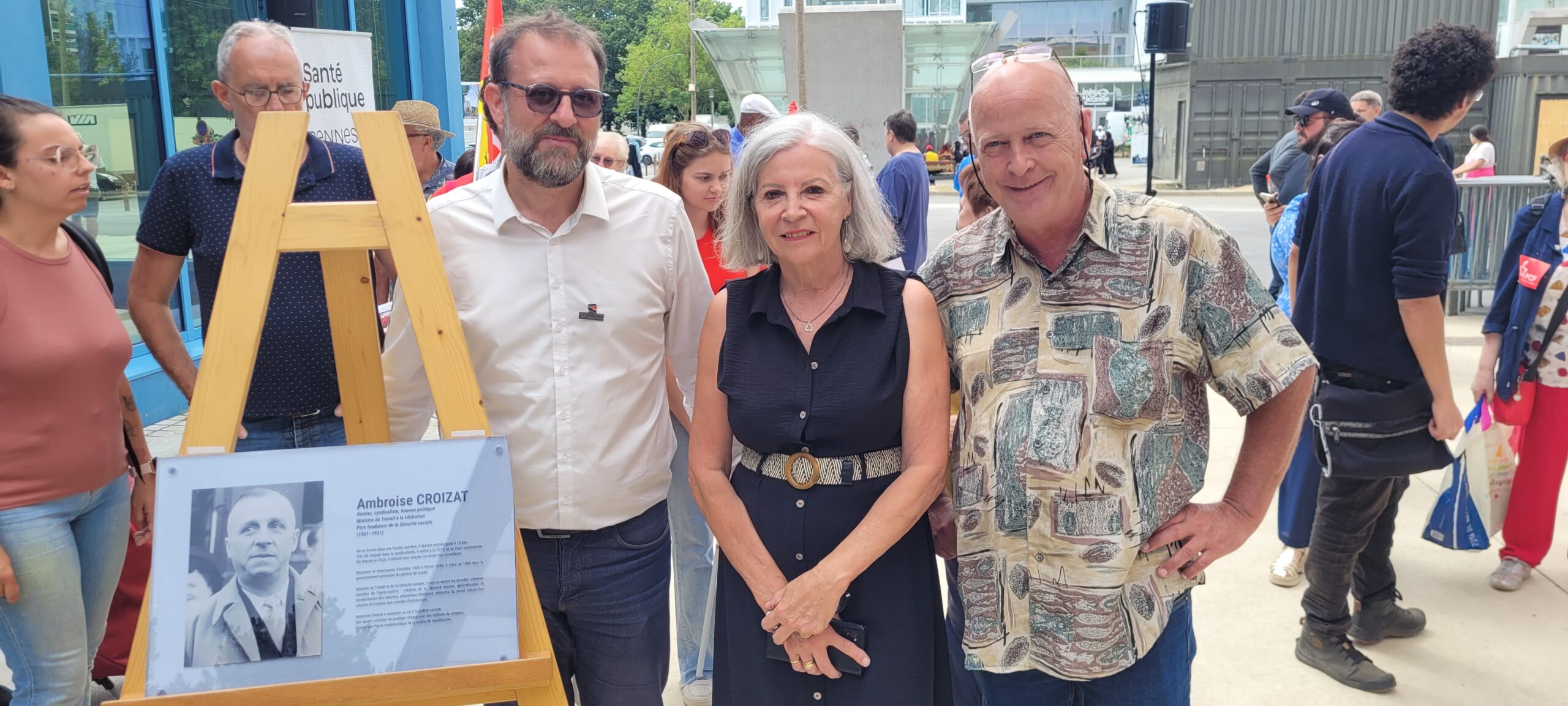 Espace de Santé Ambroise Croizat – Inauguration – Quartier du Blosne/Rennes