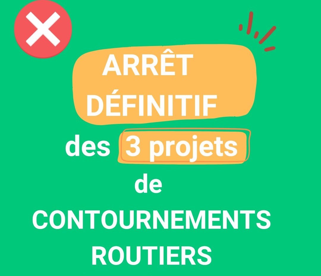 ARRÊT DÉFINITIF des 3 PROJETS de CONTOURNEMENTS ROUTIERS sur Vitré, Fougères et Châteaubourg
