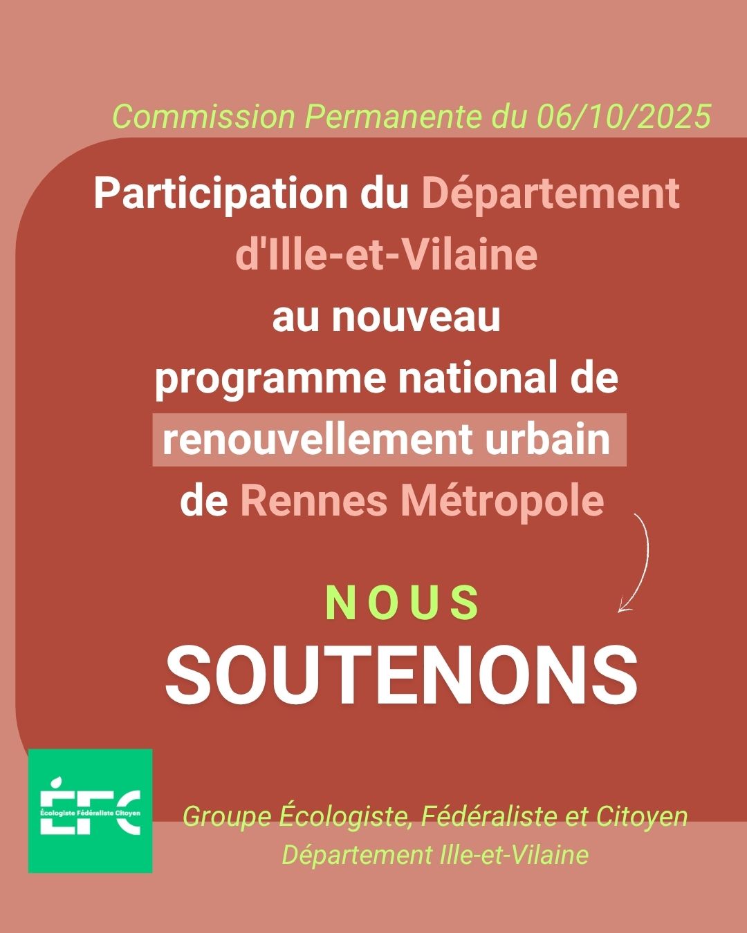 Politique de la ville – Commission Permanente- octobre – Olwen Dénès – Département Ille-et-Vilaine