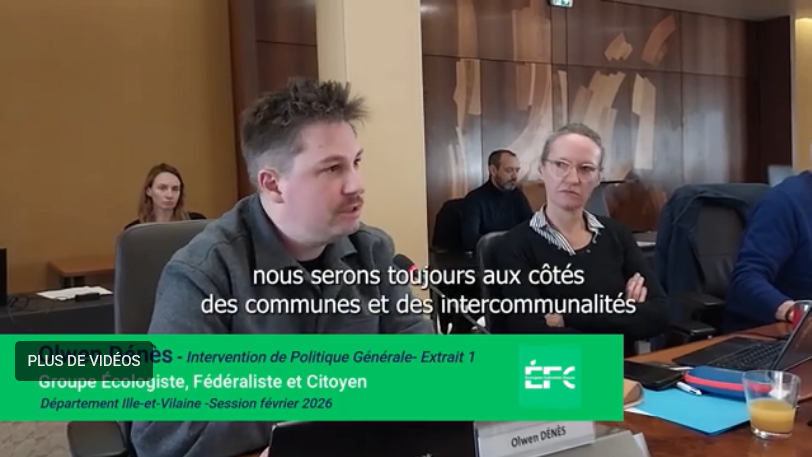 Olwen Dénès, conseiller départemental Ille-et-Vilaine