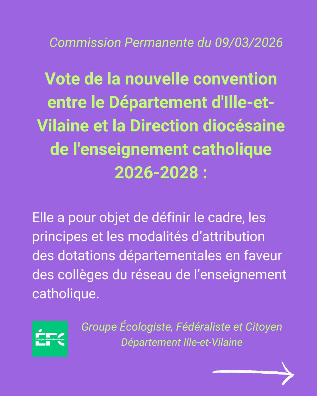 Vote de la nouvelle convention diocésaine : ce que nos élu·es ont obtenu