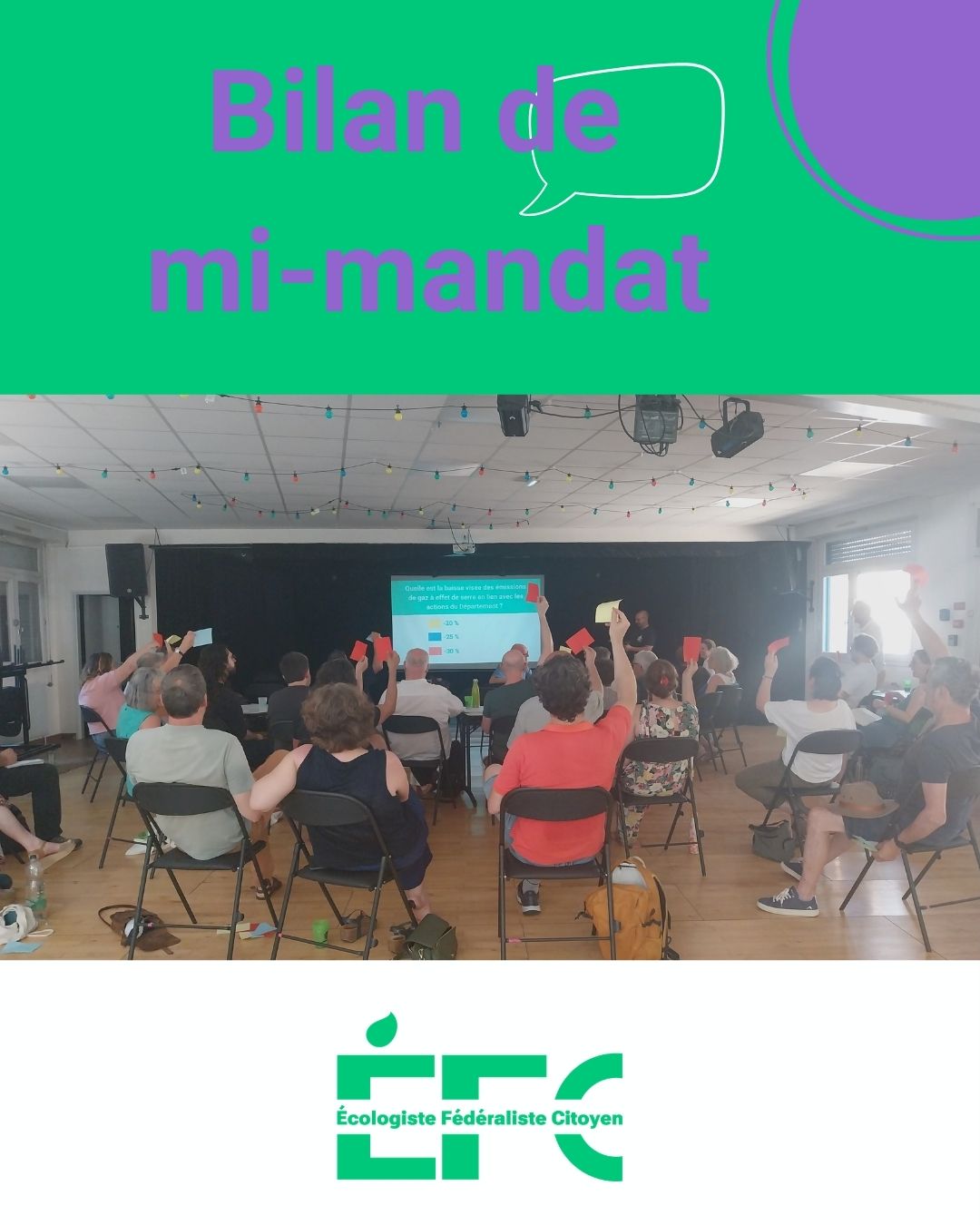 BILAN DE MI-MANDAT