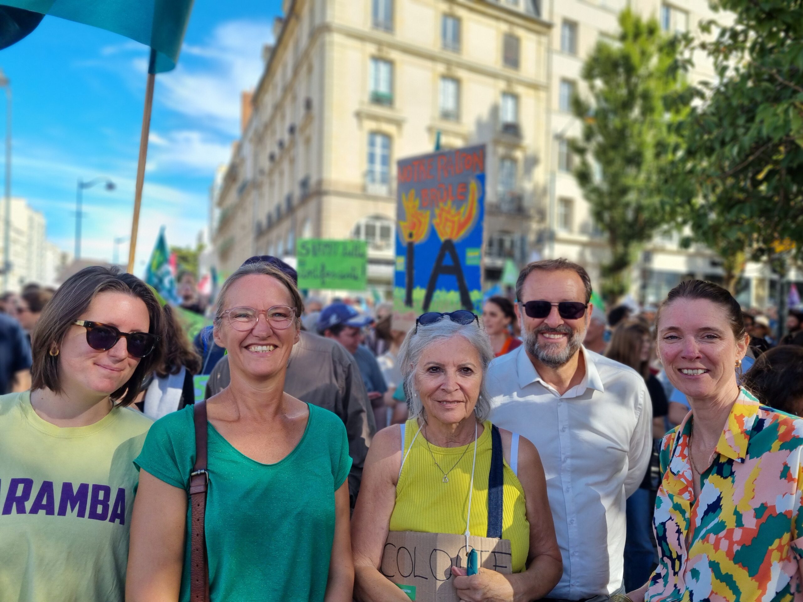 Nos élu·es à la Marche pour le climat !